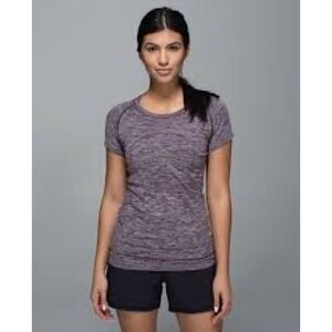 LULULEMON Swiftly 2.0 Tech Short Sleeve Crew T shirt Top Gym Run Size 8